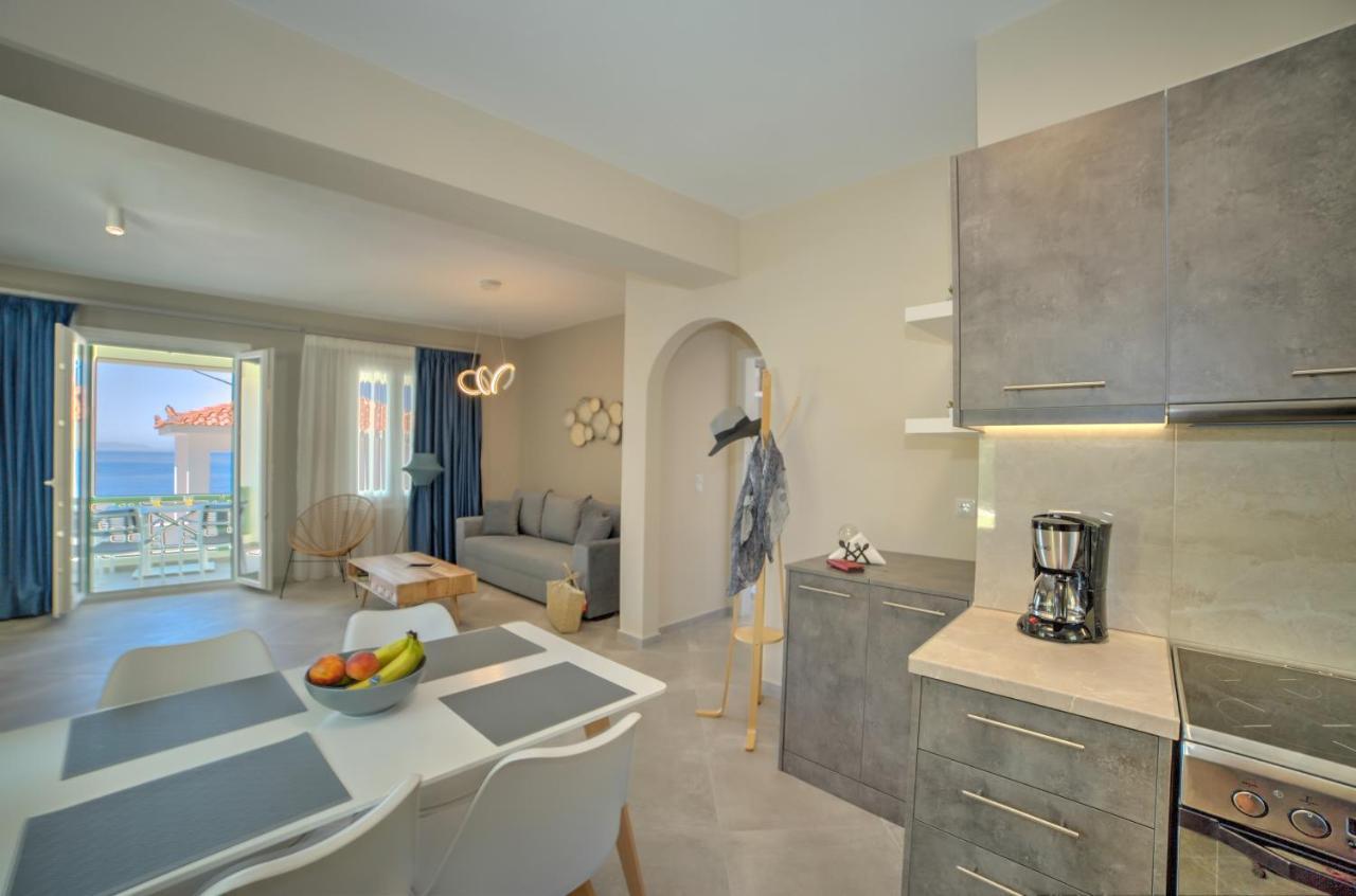 Corali Suites Andros Bací Kültér fotó