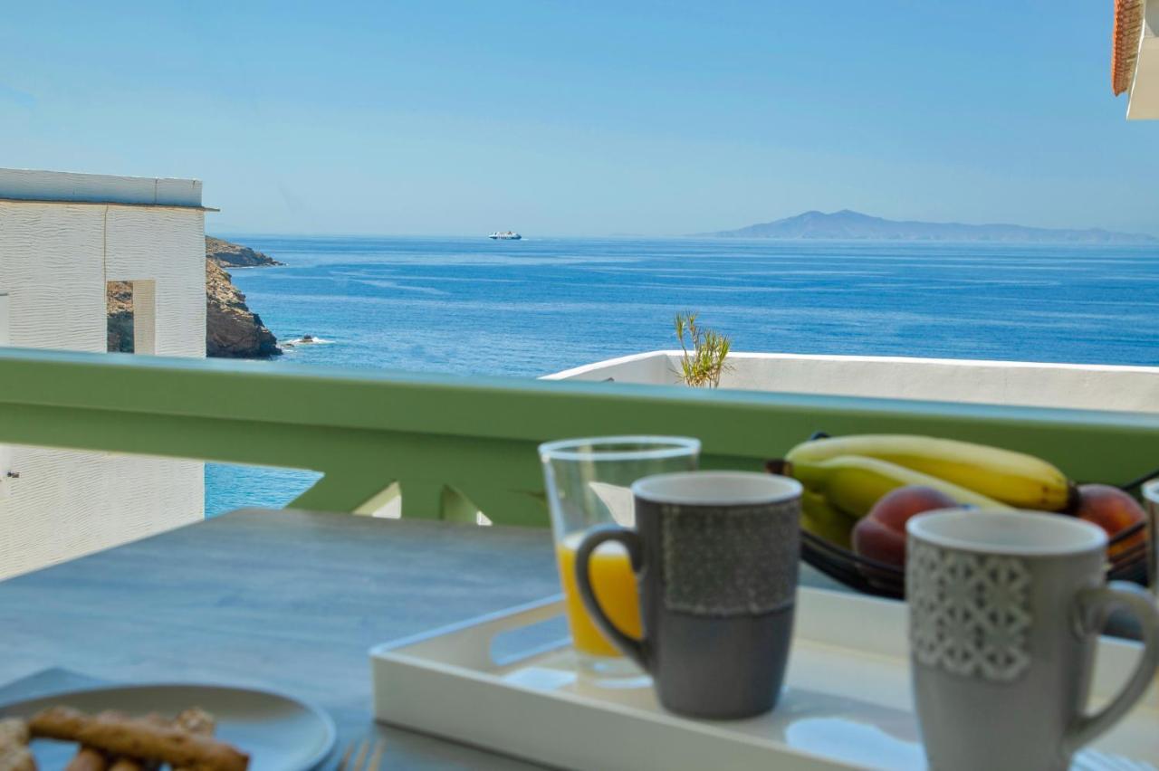 Corali Suites Andros Bací Kültér fotó