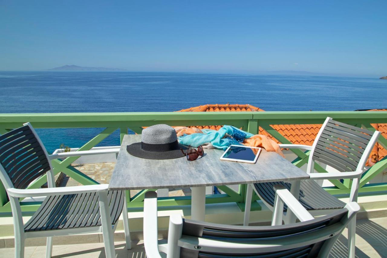 Corali Suites Andros Bací Kültér fotó