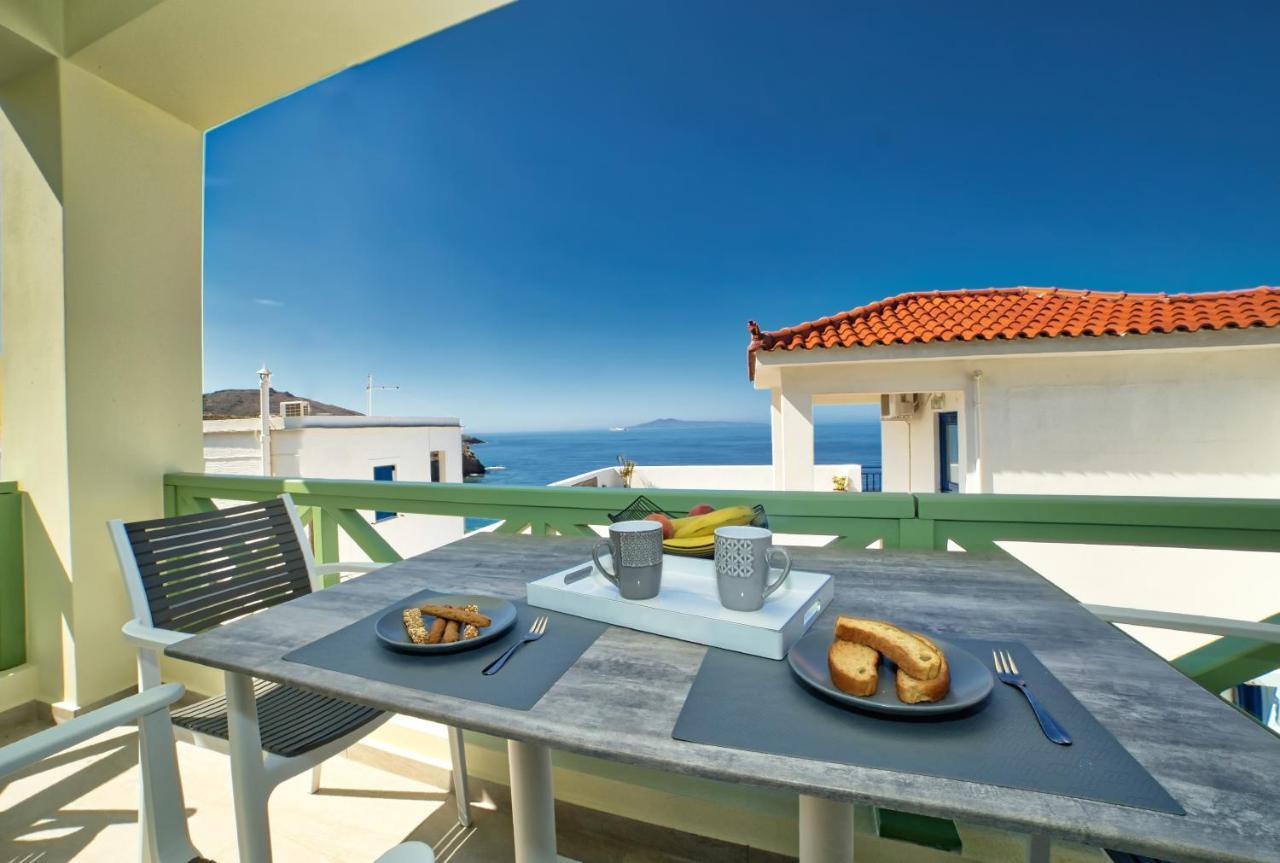 Corali Suites Andros Bací Kültér fotó