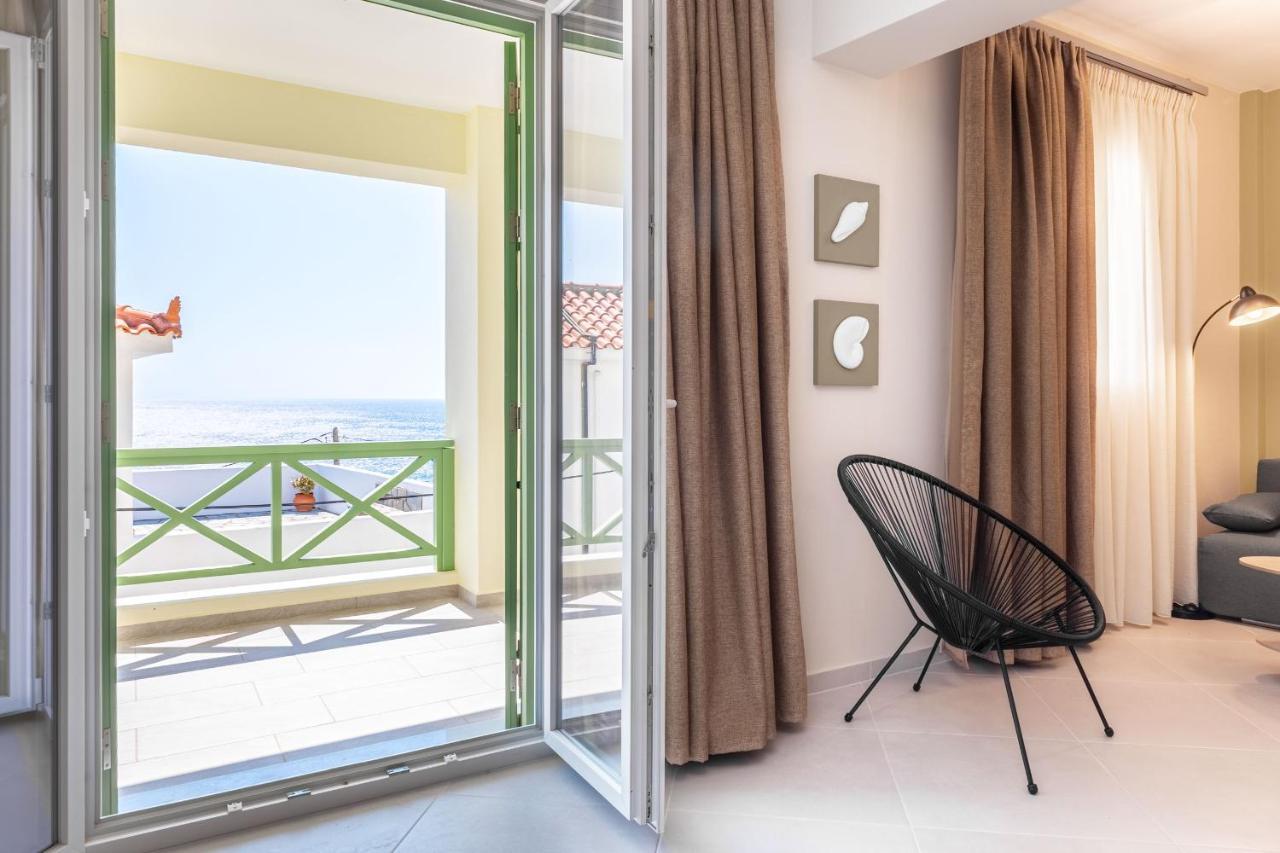 Corali Suites Andros Bací Kültér fotó