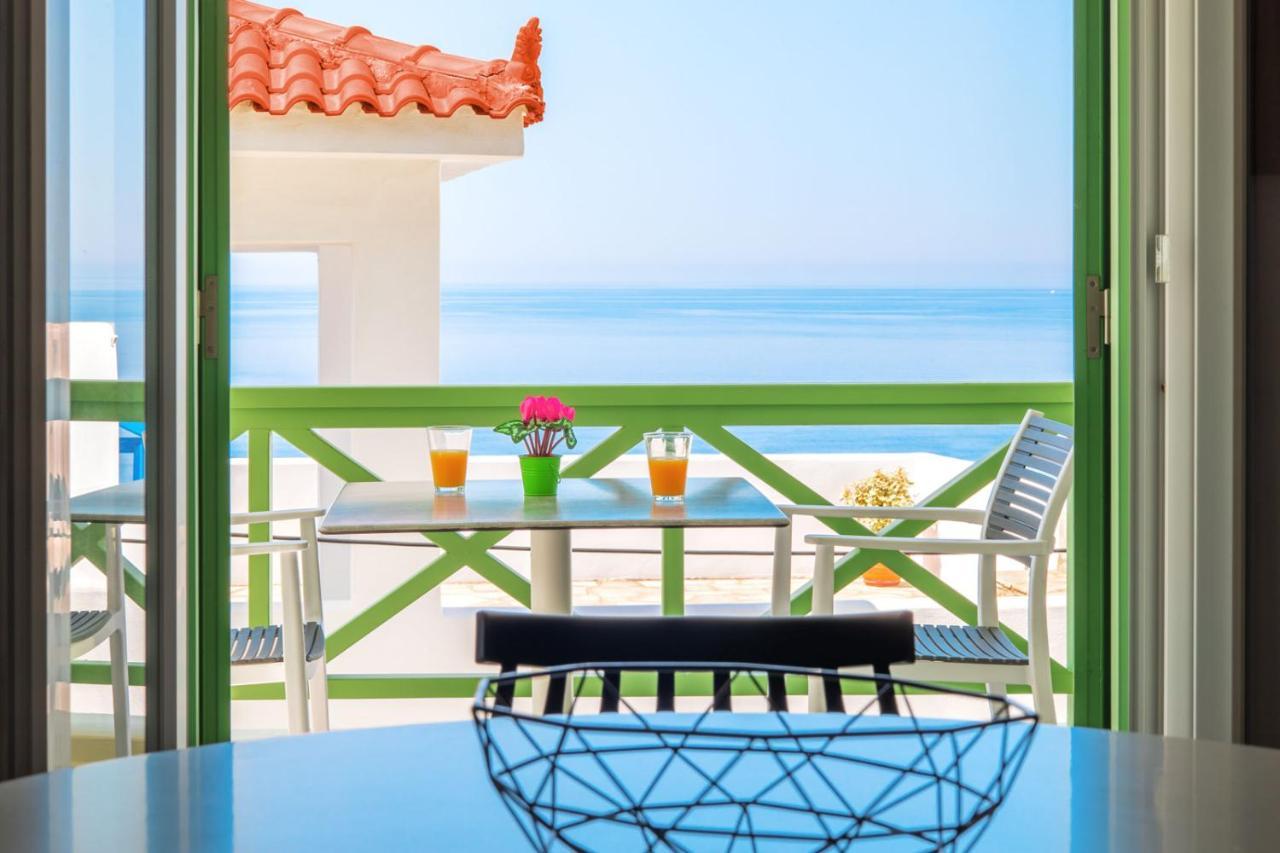 Corali Suites Andros Bací Kültér fotó