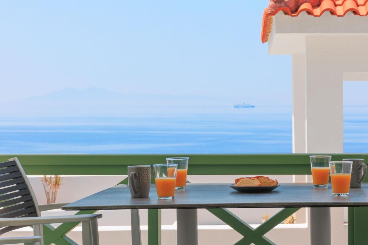 Corali Suites Andros Bací Kültér fotó