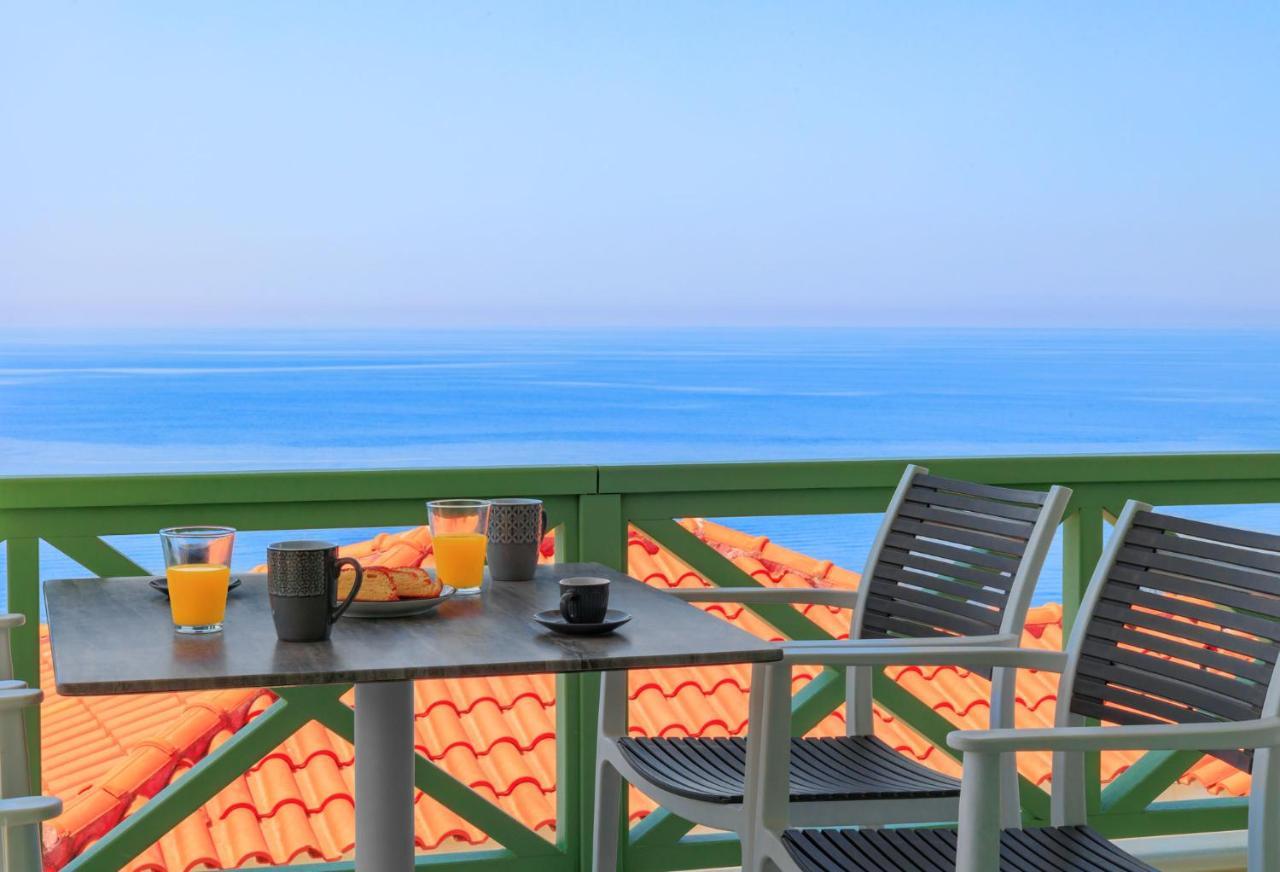 Corali Suites Andros Bací Kültér fotó